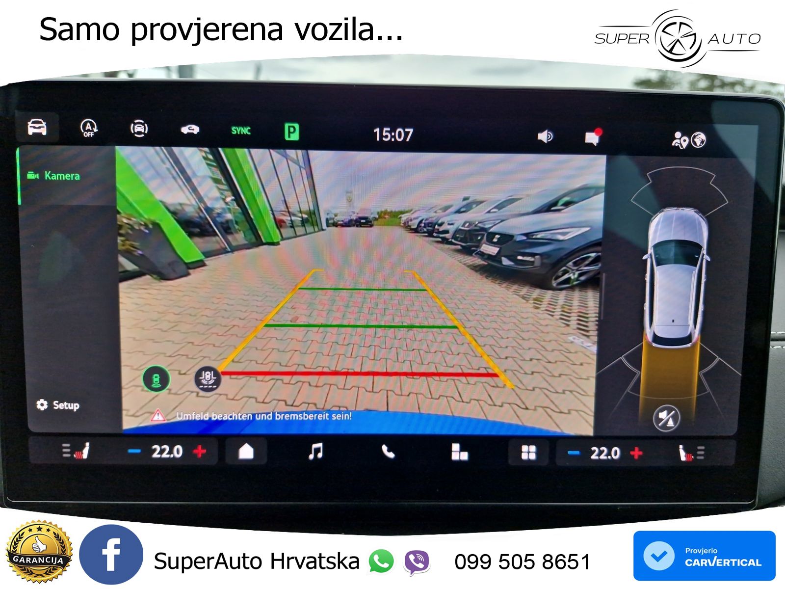 Škoda Octavia Combi 1.5 TSI (150 KS) DSG SportLine MATRIX+GR SJED+KAM