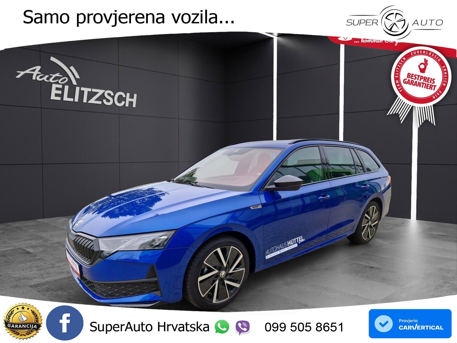 Škoda Octavia Combi 1.5 TSI (150 KS) DSG SportLine MATRIX+GR SJED+KAM