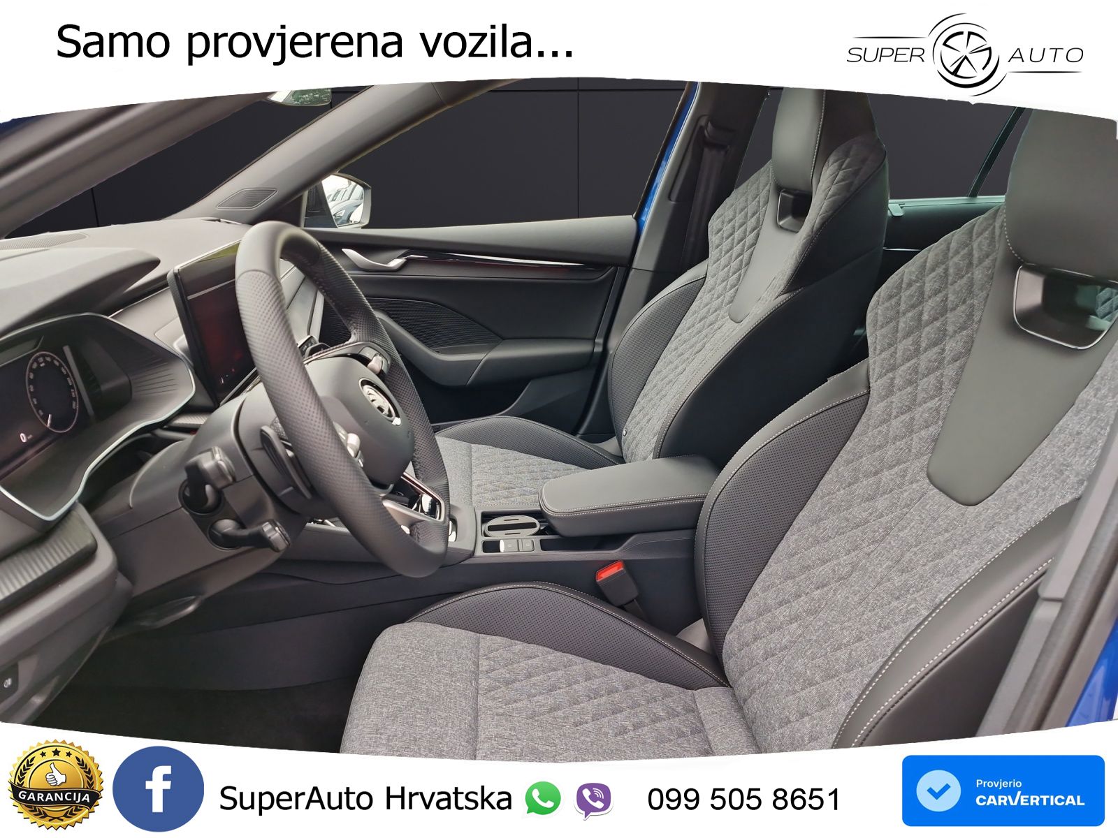 Škoda Octavia Combi 1.5 TSI (150 KS) DSG SportLine MATRIX+GR SJED+KAM