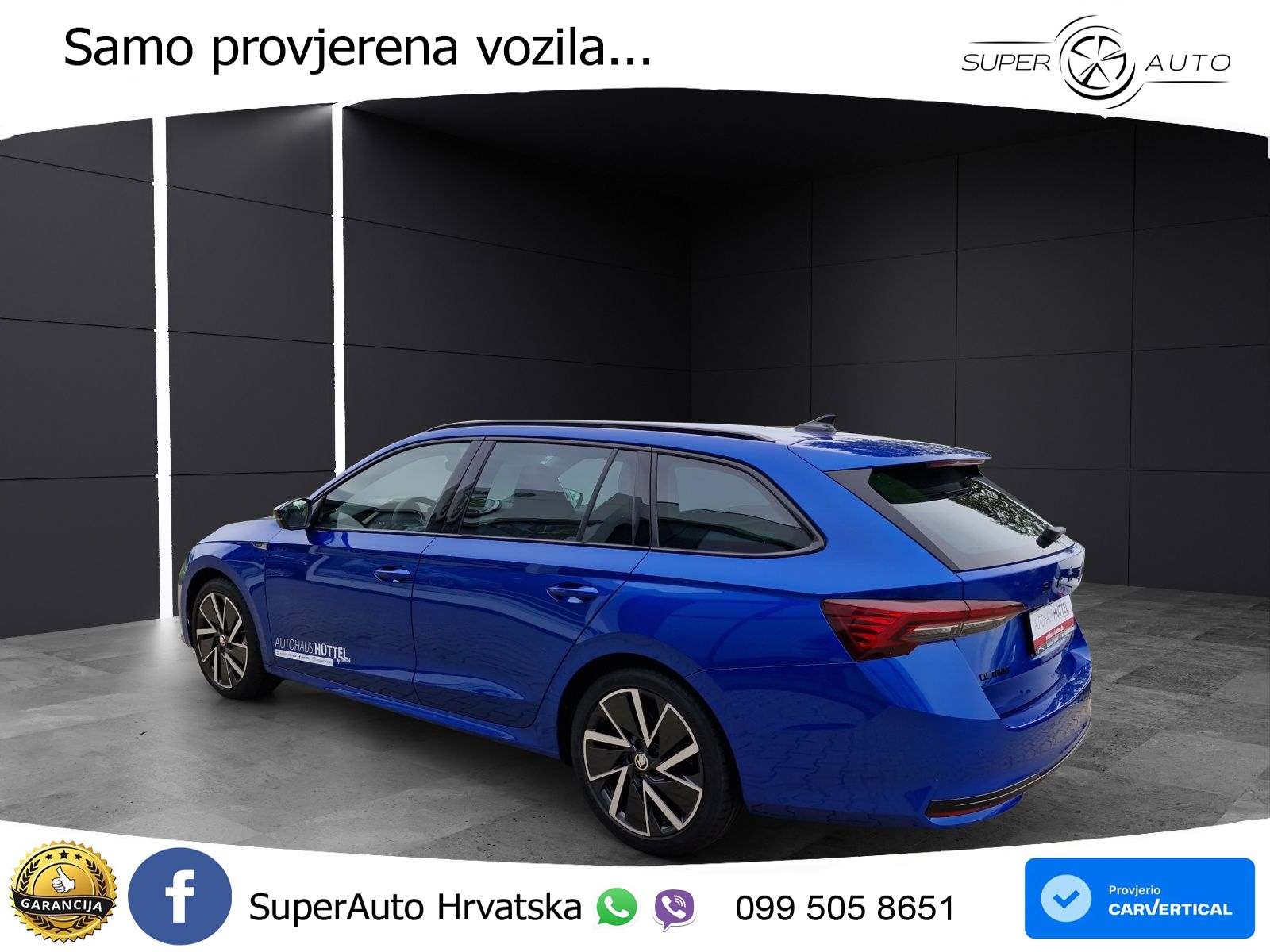 Škoda Octavia Combi 1.5 TSI (150 KS) DSG SportLine MATRIX+GR SJED+KAM