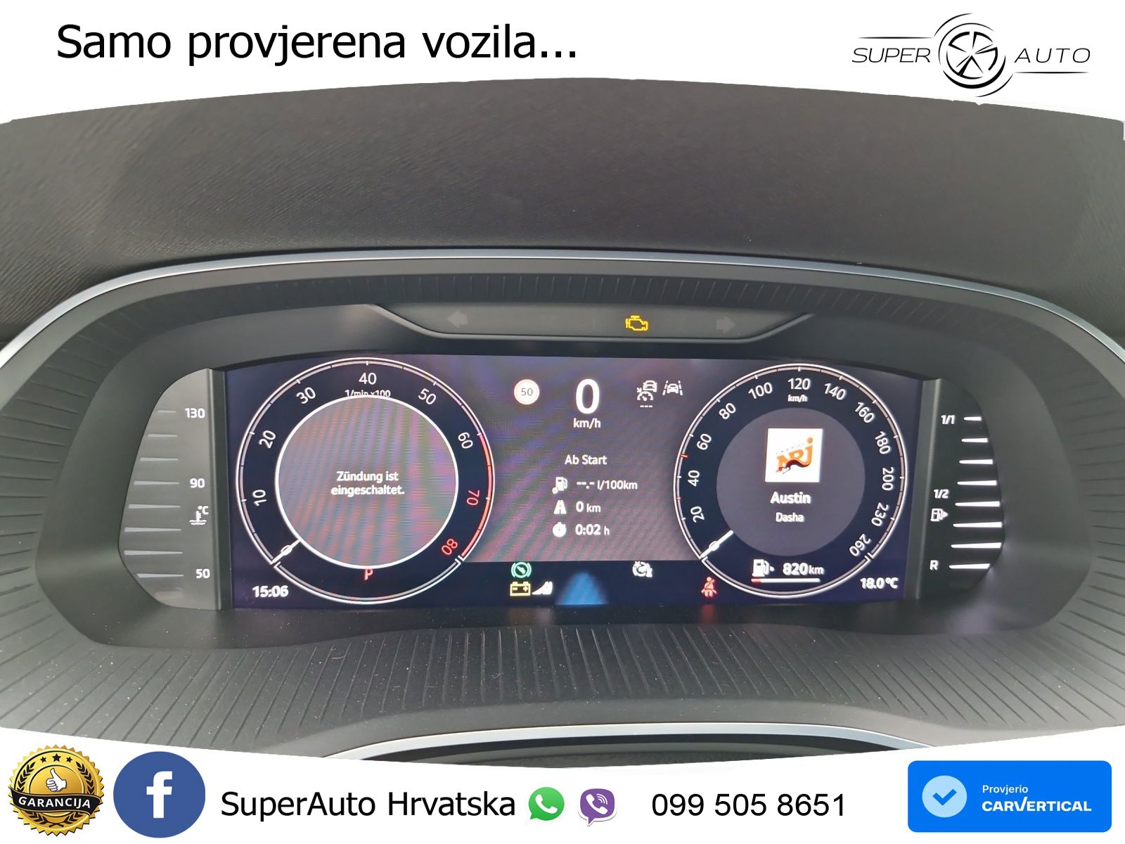 Škoda Octavia Combi 1.5 TSI (150 KS) DSG SportLine MATRIX+GR SJED+KAM