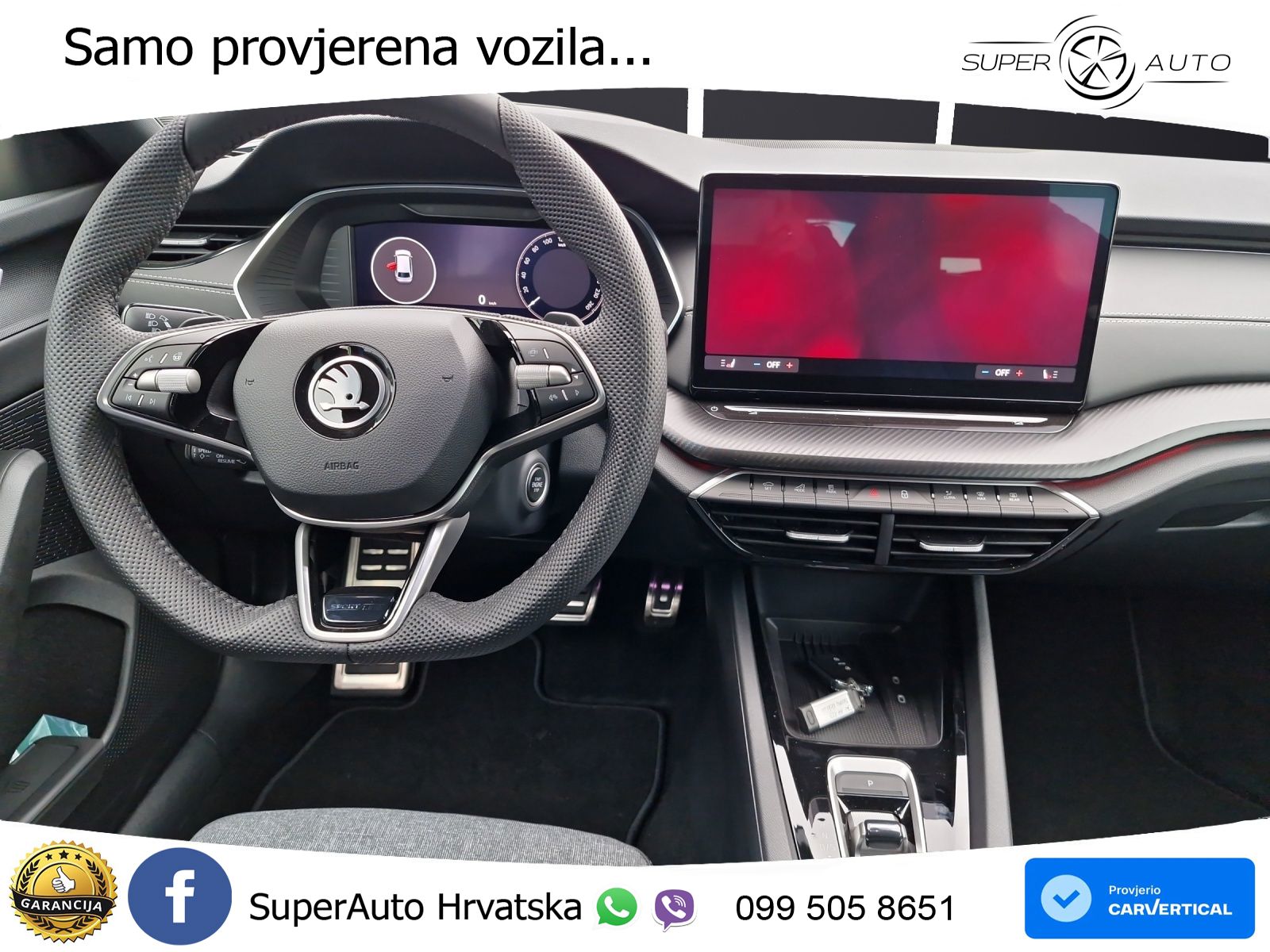 Škoda Octavia Combi 1.5 TSI (150 KS) DSG SportLine MATRIX+GR SJED+KAM