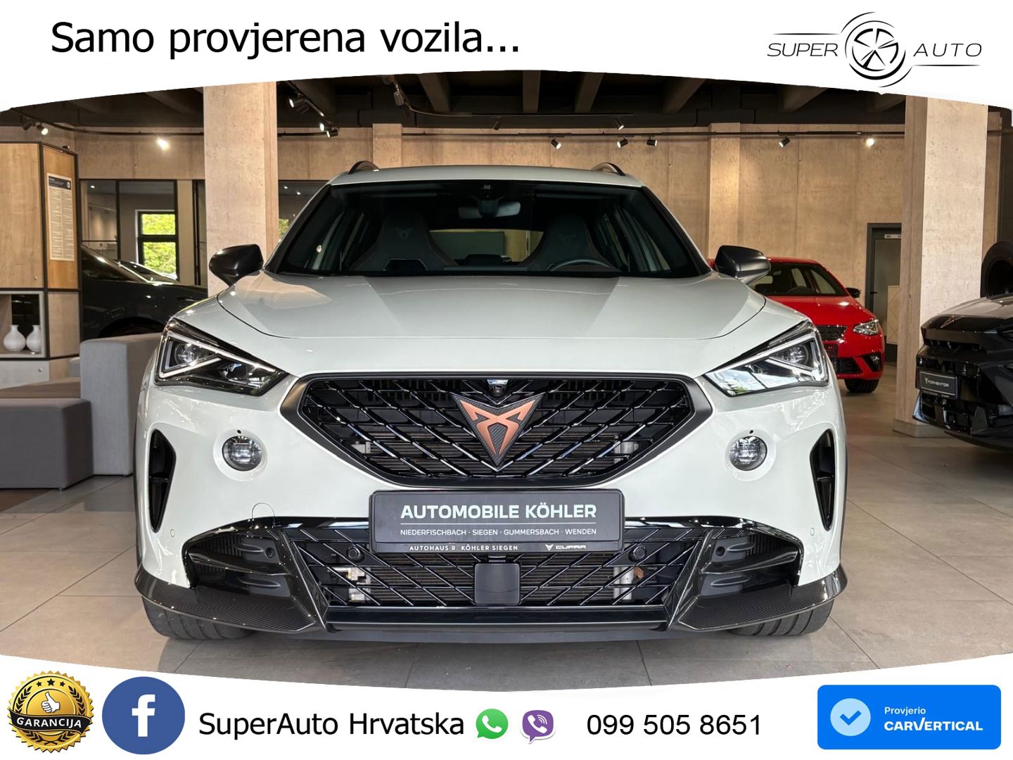 Cupra Formentor VZ5 2.5 TSI (390 KS) 4Drive DSG MATRIX+GR SJED+KAM