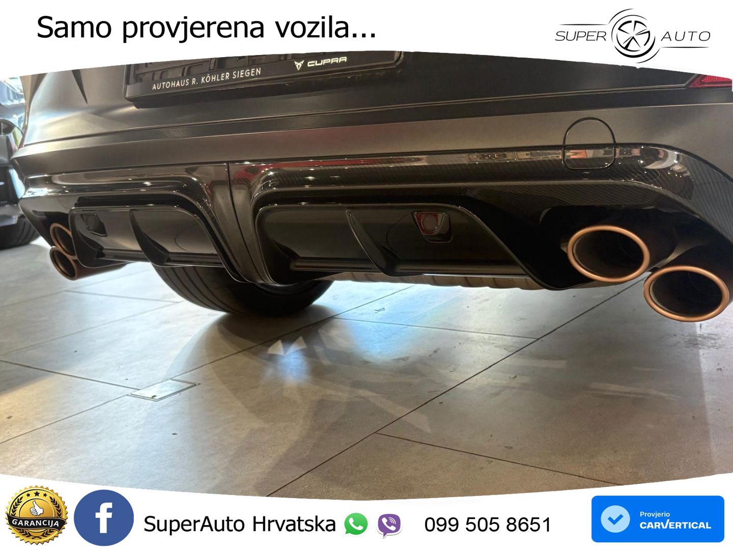 Cupra Formentor VZ5 2.5 TSI (390 KS) 4Drive DSG MATRIX+GR SJED+KAM