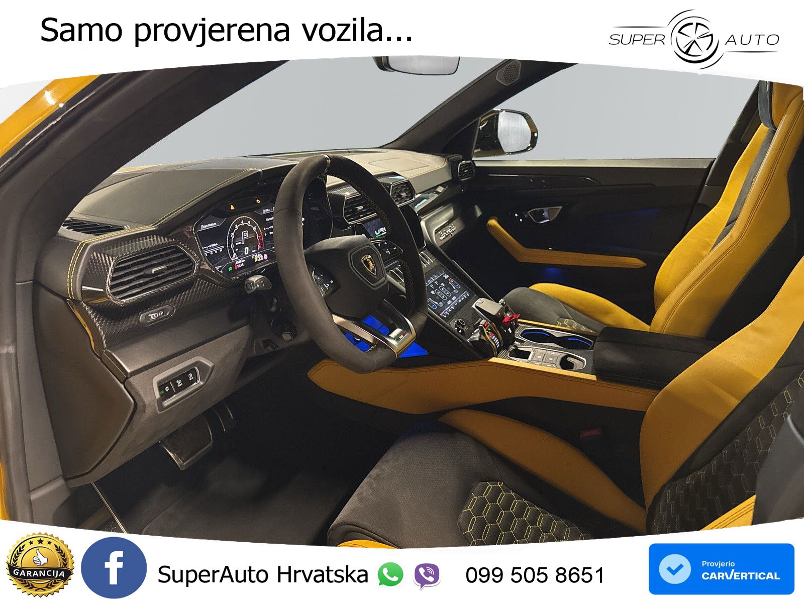 Lamborghini Urus 4.0 V8 (650 KS) 4WD Automatic ZRAČNI+ACC+GR SJED+360