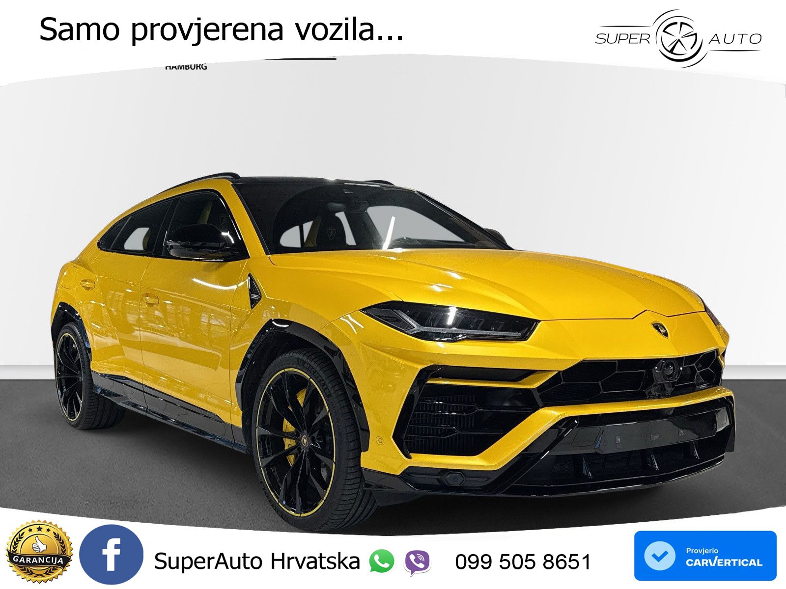 Lamborghini Urus 4.0 V8 (650 KS) 4WD Automatic ZRAČNI+ACC+GR SJED+360