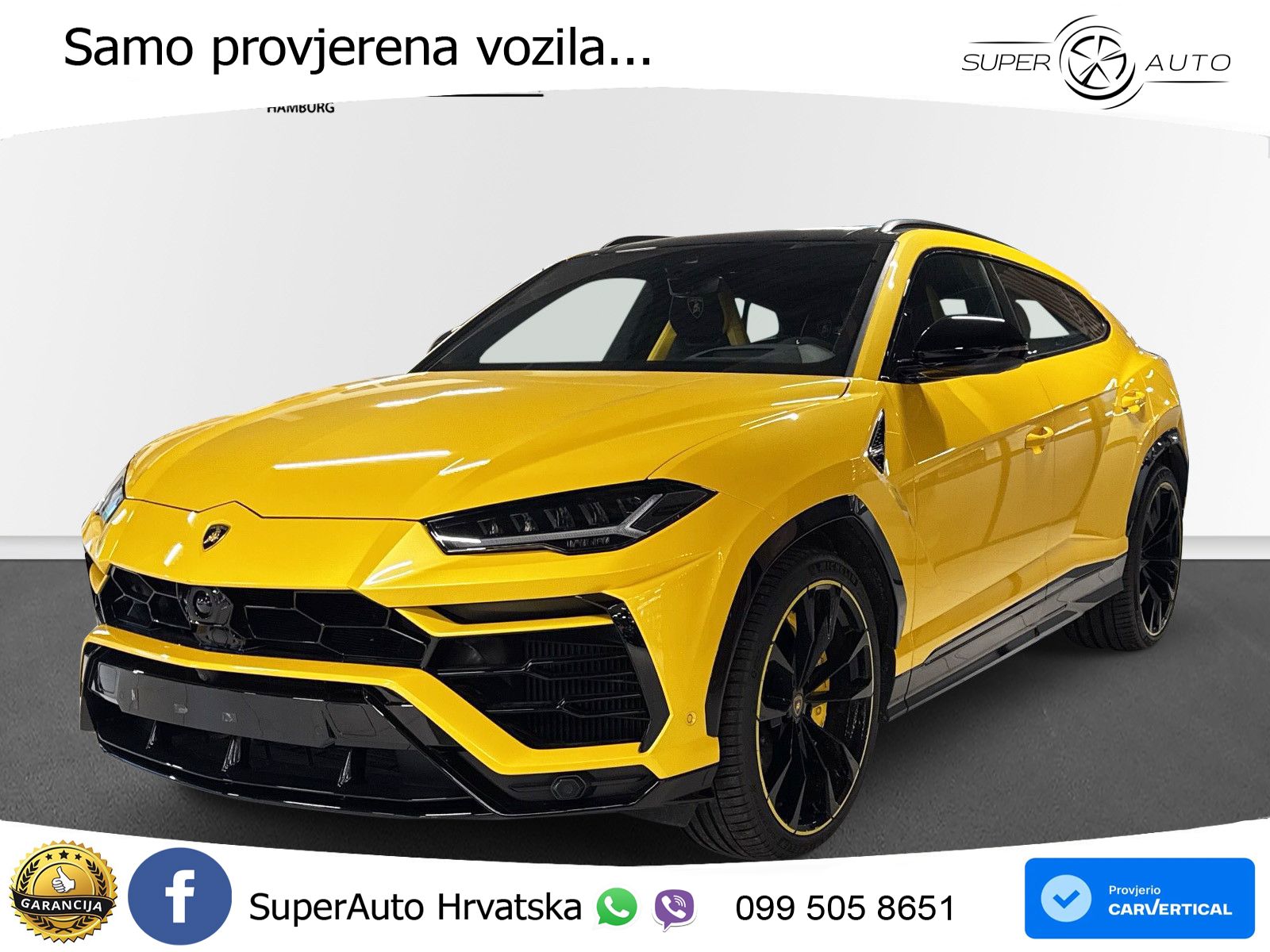 Lamborghini Urus 4.0 V8 (650 KS) 4WD Automatic ZRAČNI+ACC+GR SJED+360