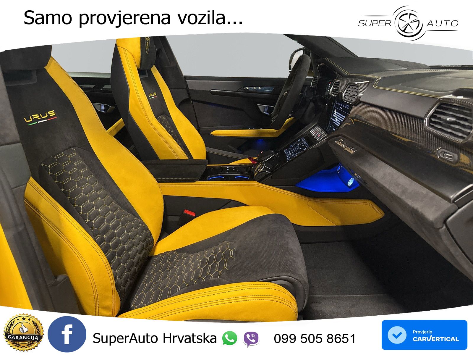 Lamborghini Urus 4.0 V8 (650 KS) 4WD Automatic ZRAČNI+ACC+GR SJED+360
