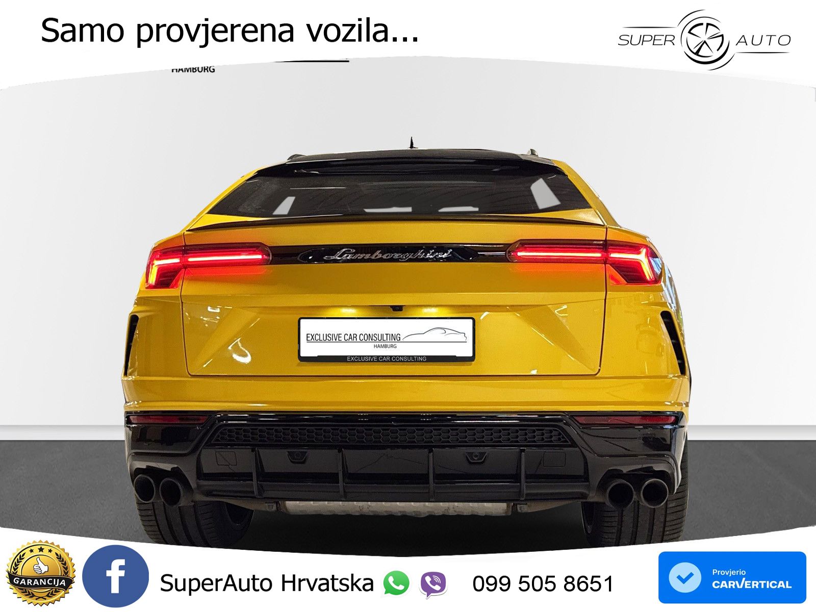 Lamborghini Urus 4.0 V8 (650 KS) 4WD Automatic ZRAČNI+ACC+GR SJED+360