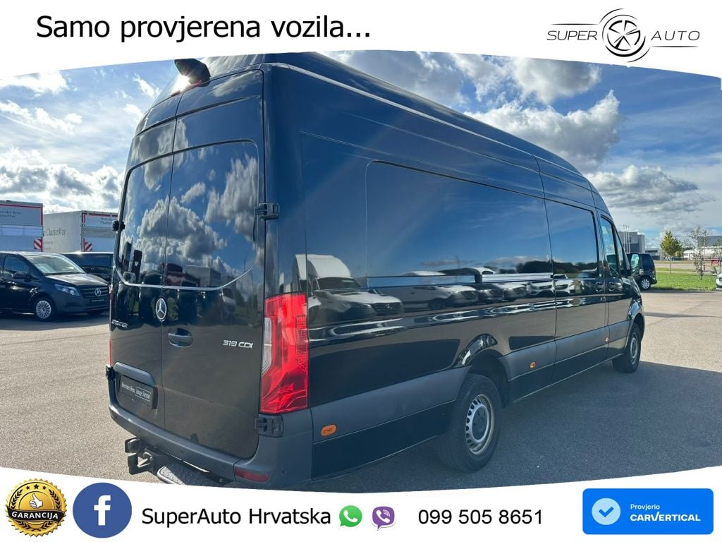 Mercedes-Benz Sprinter 319 CDI KA/L4H3/MAXI/XXL/SUPERHOCHDACH/ 190 KS