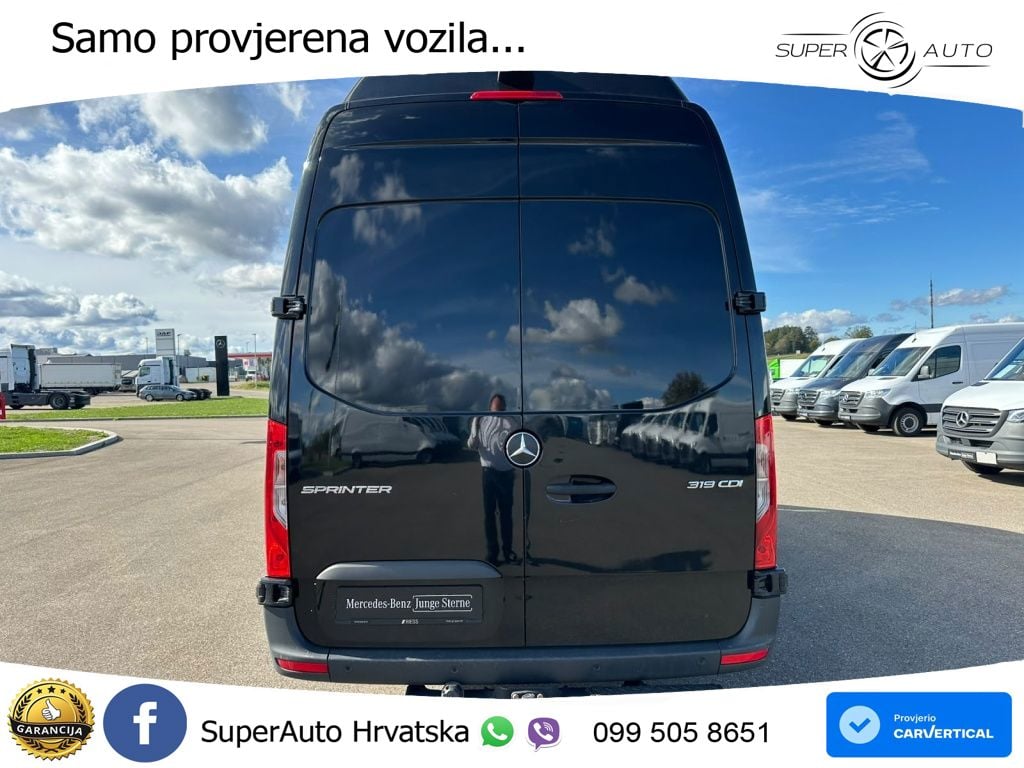 Mercedes-Benz Sprinter 319 CDI KA/L4H3/MAXI/XXL/SUPERHOCHDACH/ 190 KS