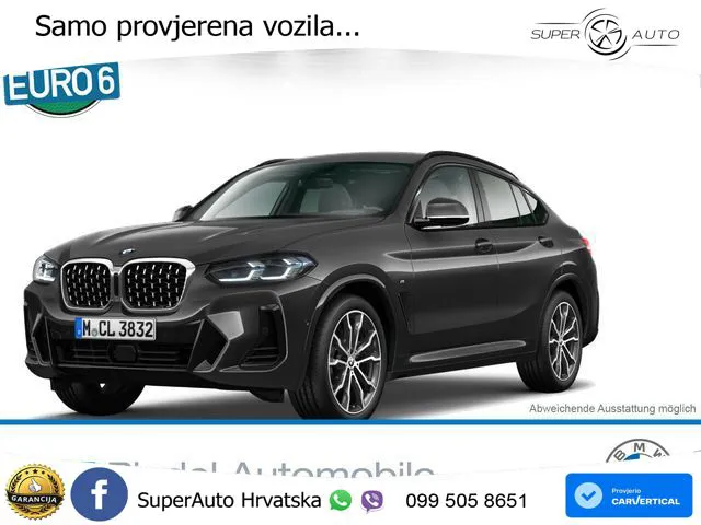 BMW X4 30d (286 KS) xDrive Steptronic LED+GR SJED+ACC