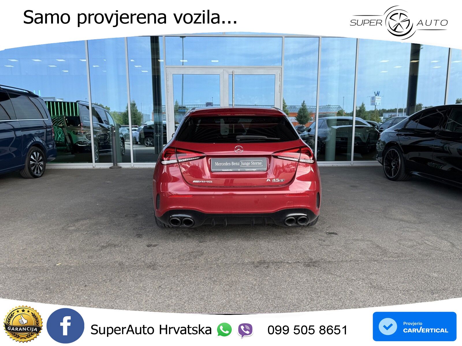 Mercedes-Benz AMG A 45 S 4MATIC+ AMG SPEEDSHIFT DCT 8G