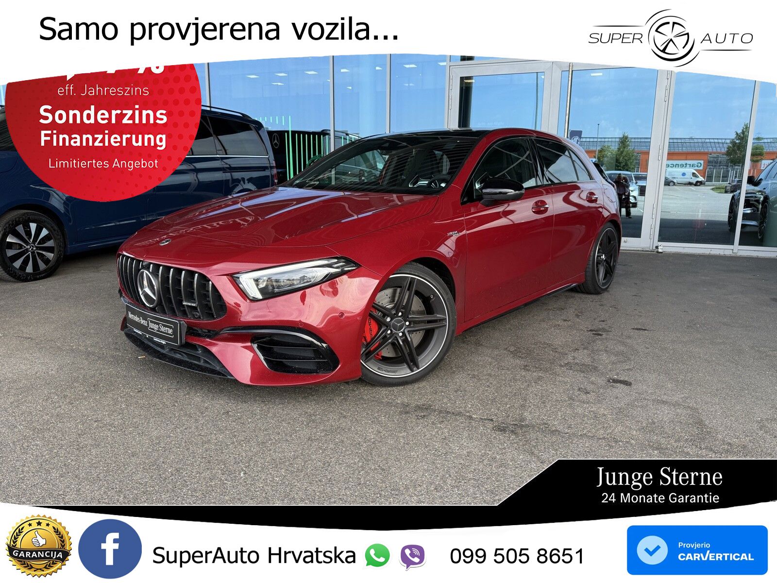 Mercedes-Benz AMG A 45 S 4MATIC+ AMG SPEEDSHIFT DCT 8G