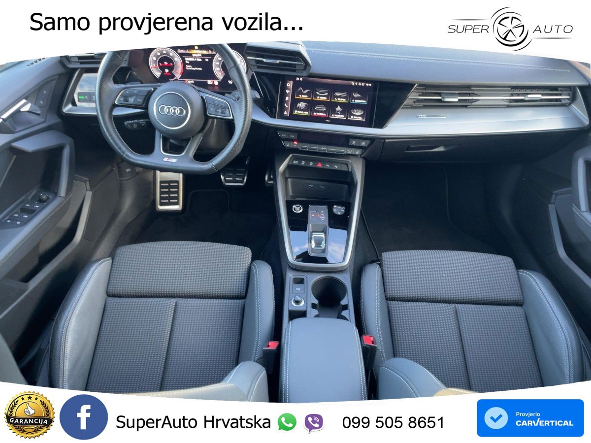 Audi A3 35 TFSI (150 KS) S tronic S line LED+GR SJED+ACC