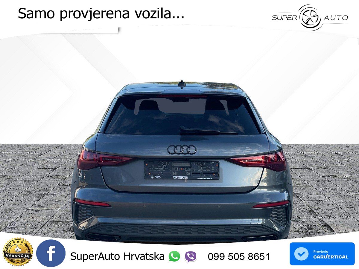 Audi A3 35 TFSI (150 KS) S tronic S line LED+GR SJED+ACC