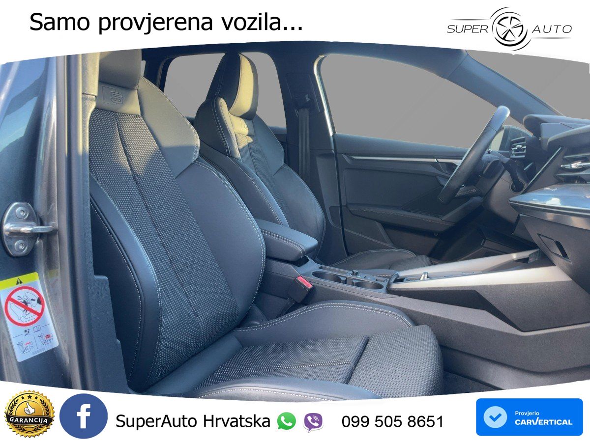 Audi A3 35 TFSI (150 KS) S tronic S line LED+GR SJED+ACC