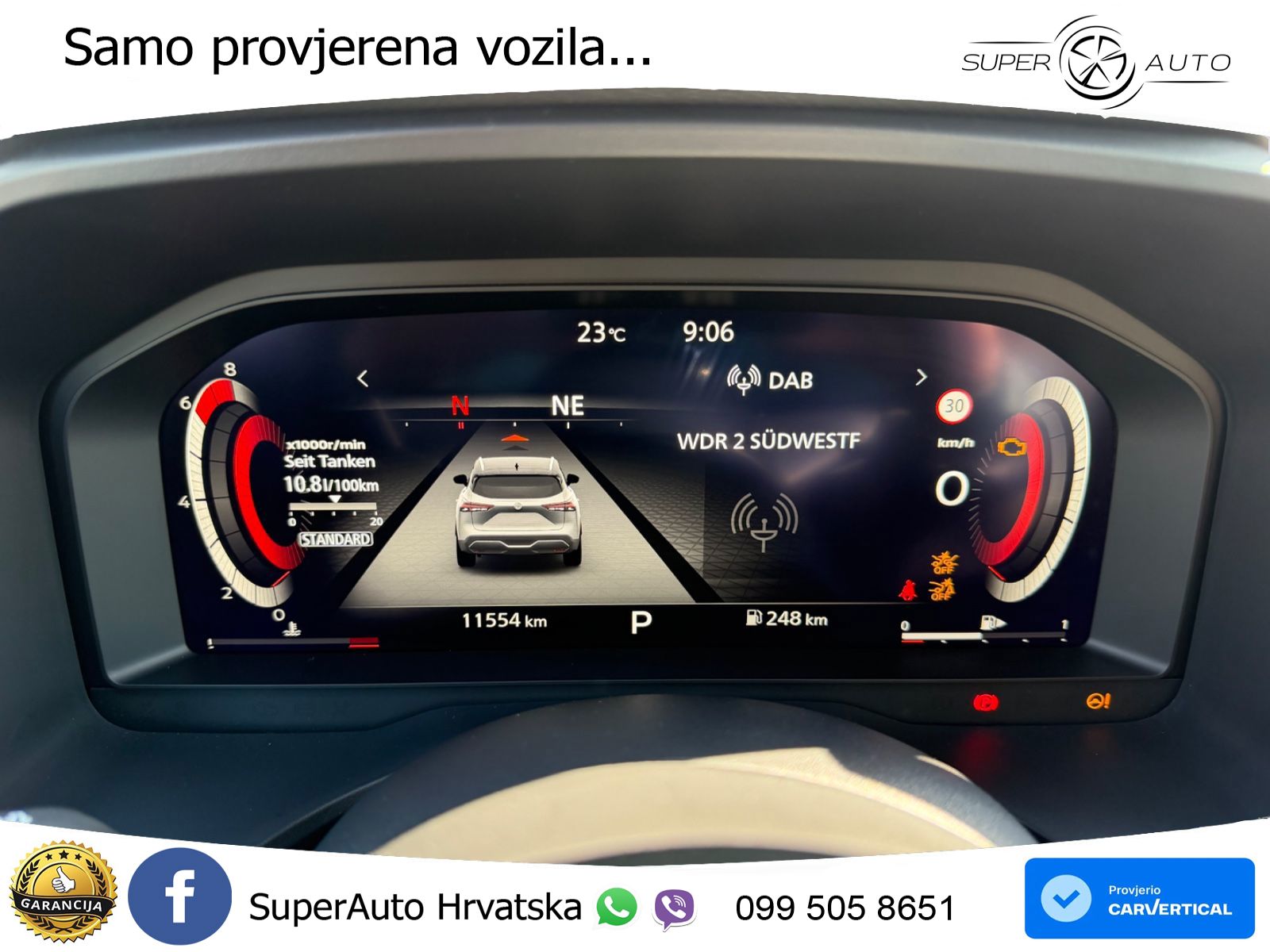 Nissan Qashqai 1.3 DIG-T (158 KS) Xtronic Tekna LED+GR SJED+ACC