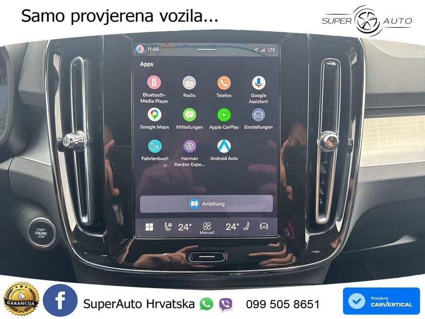 Volvo XC40 2.0 B3 163 KS Automatic LED+GR SJED+ACC
