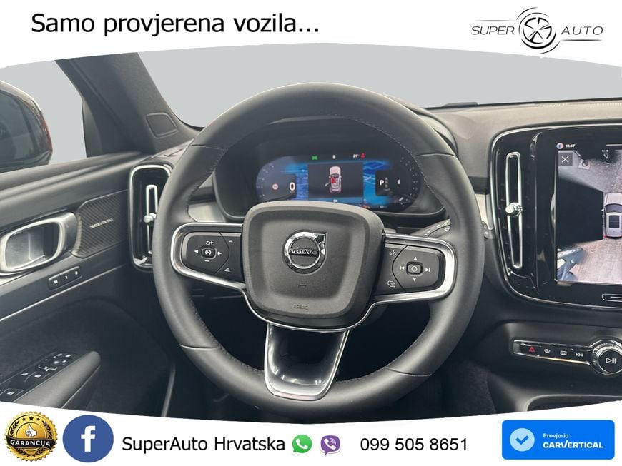Volvo XC40 2.0 B3 163 KS Automatic LED+GR SJED+ACC