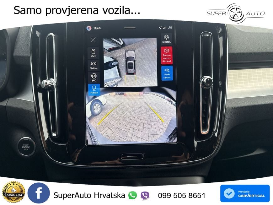Volvo XC40 2.0 B3 163 KS Automatic LED+GR SJED+ACC