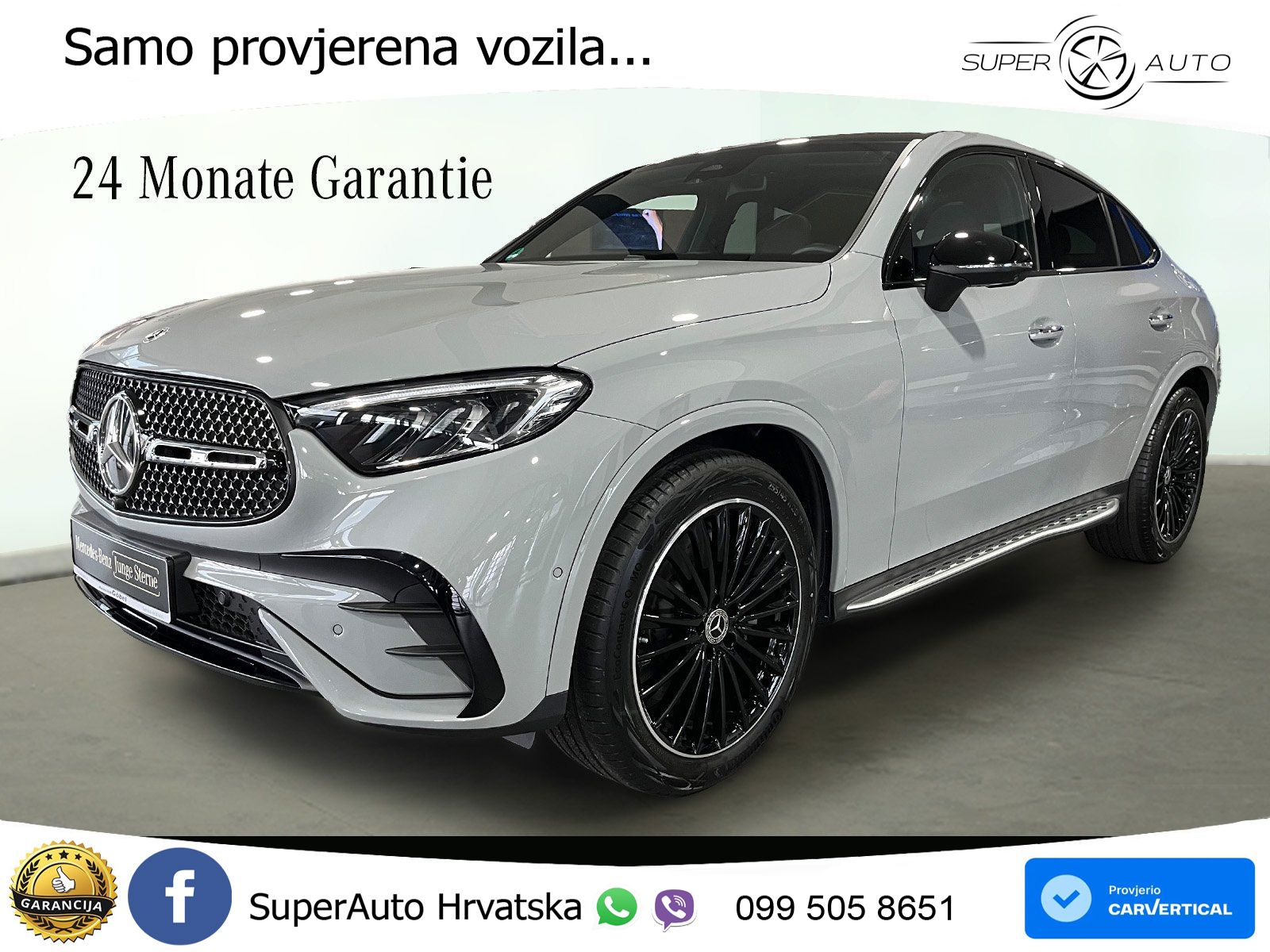 Mercedes GLC Coupe 300d (269 KS) 4MATIC 9G-TRONIC AMG ACC+GR SJED+360+PANO