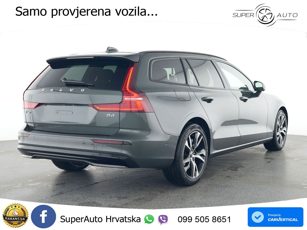 Volvo V60 2.0 B4 Benzin DCT LED+GR SJED+ACC