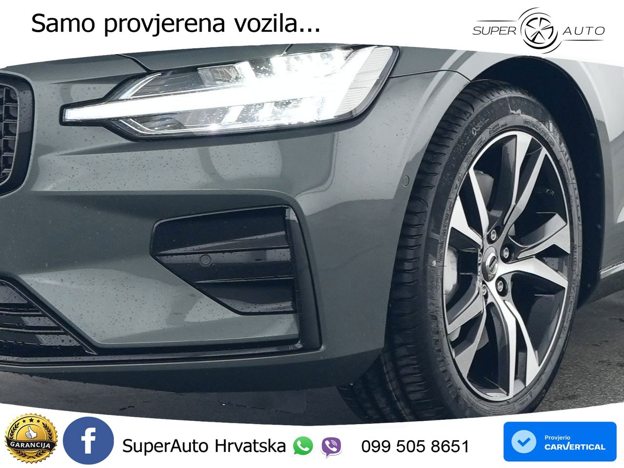 Volvo V60 2.0 B4 Benzin DCT LED+GR SJED+ACC