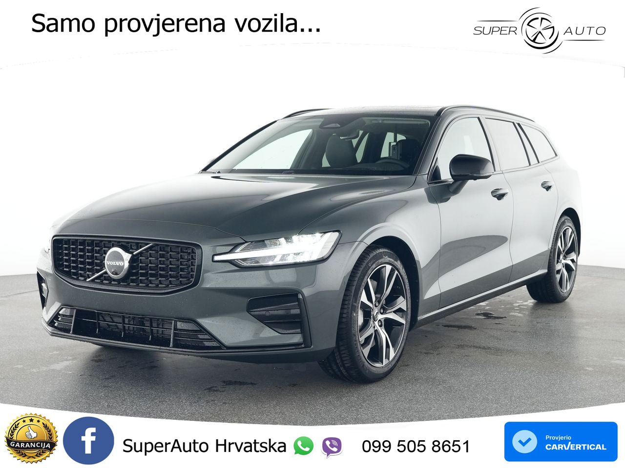 Volvo V60 2.0 B4 Benzin DCT LED+GR SJED+ACC