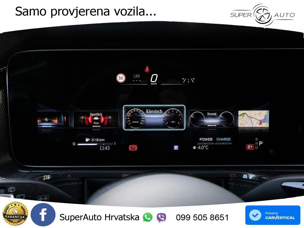 Mercedes AMG G 63 Long V8 (585 KS) 4MATIC 9G-TRONIC AMG SPEEDSHIFT TCT
