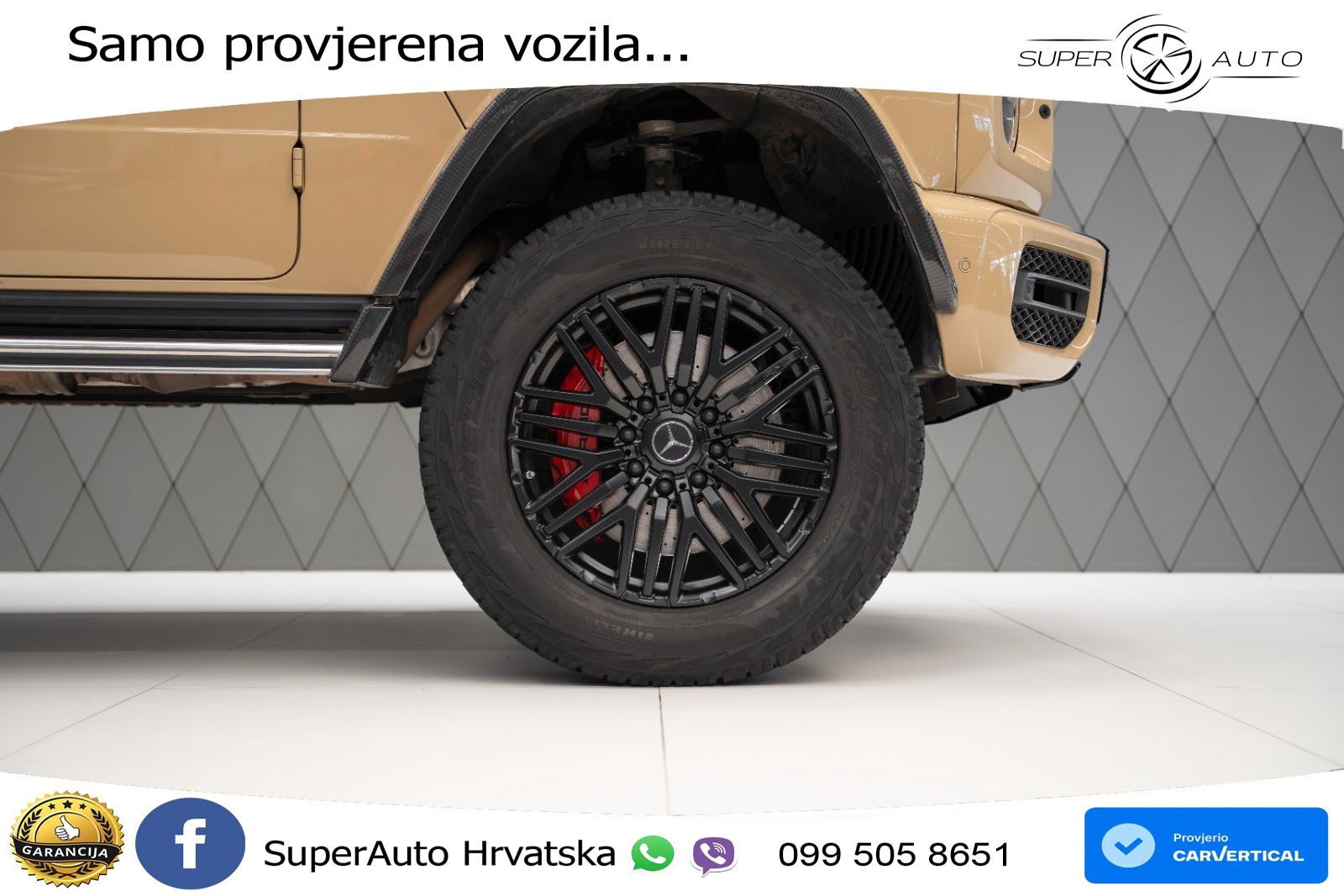 Mercedes AMG G 63 Long V8 (585 KS) 4MATIC 9G-TRONIC AMG SPEEDSHIFT TCT LED+GR SJED+ACC