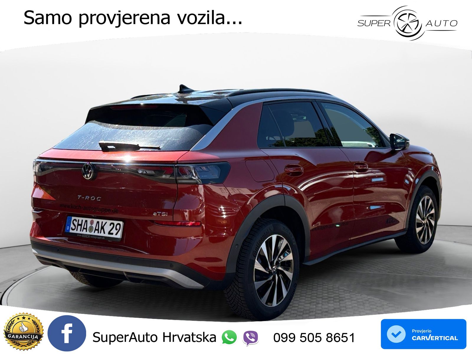 Volkswagen T-Roc II 1.5 eTSI (150 KS)  DSG LED+GR SJED+ACC