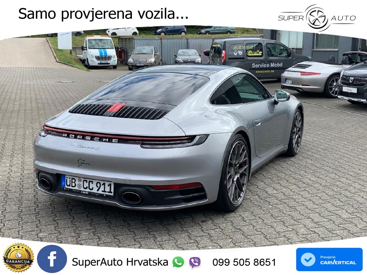 Porsche 911 Carrera S 3.0 (450 KS) PDK MATRIX+GR SJED+KAM