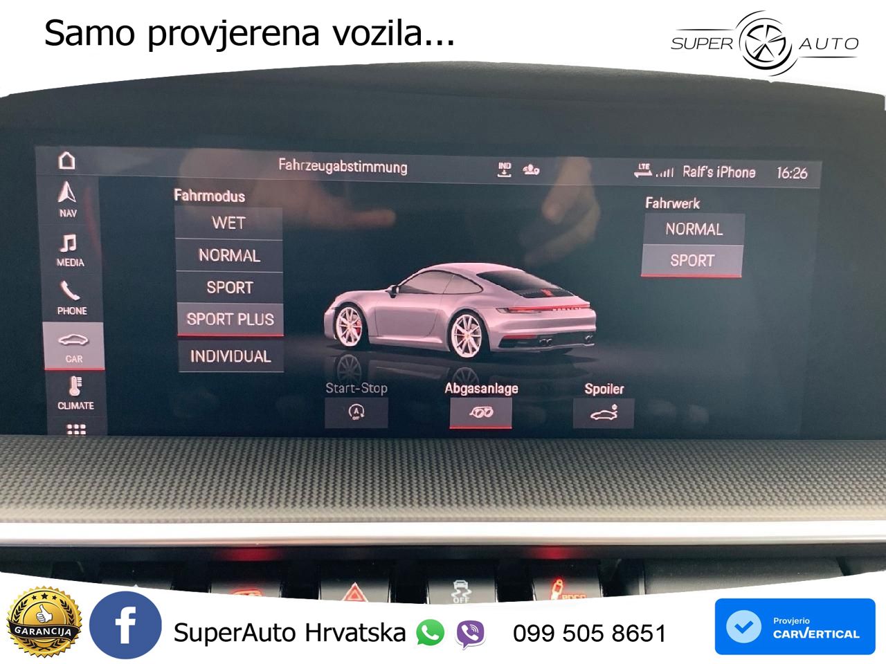 Porsche 911 Carrera S 3.0 (450 KS) PDK MATRIX+GR SJED+KAM