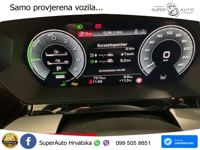 Audi A3 Sportback 40 TFSI e (204 KS) Plug-in Hybrid S tronic LED+GR SJED+ACC