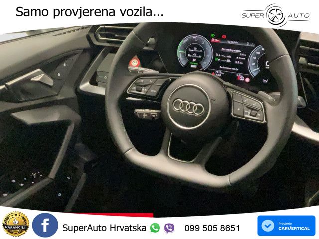 Audi A3 Sportback 40 TFSI e (204 KS) Plug-in Hybrid S tronic LED+GR SJED+ACC