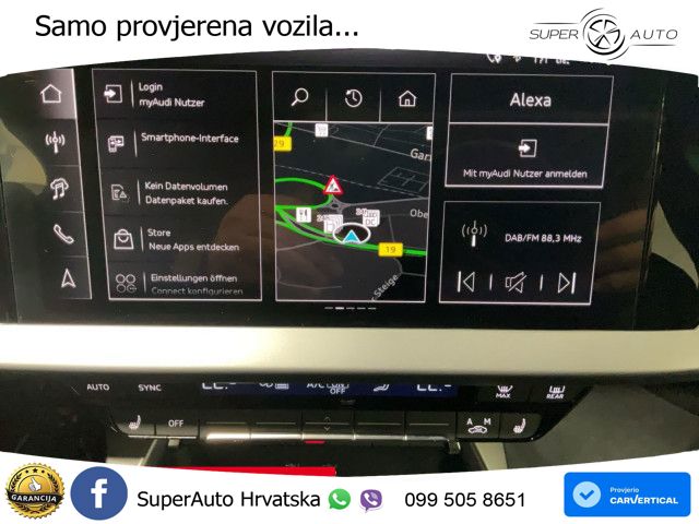 Audi A3 Sportback 40 TFSI e (204 KS) Plug-in Hybrid S tronic LED+GR SJED+ACC