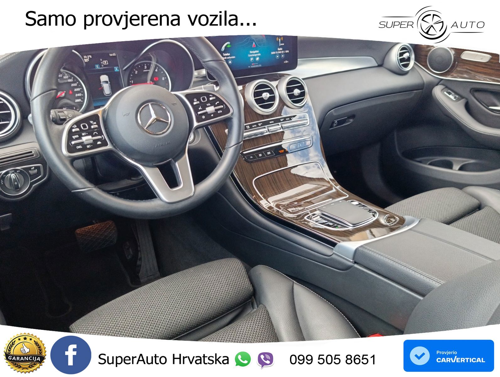 Mercedes GLC 220d (194 KS) 4MATIC G-TRONIC LED+GR SJED+ACC