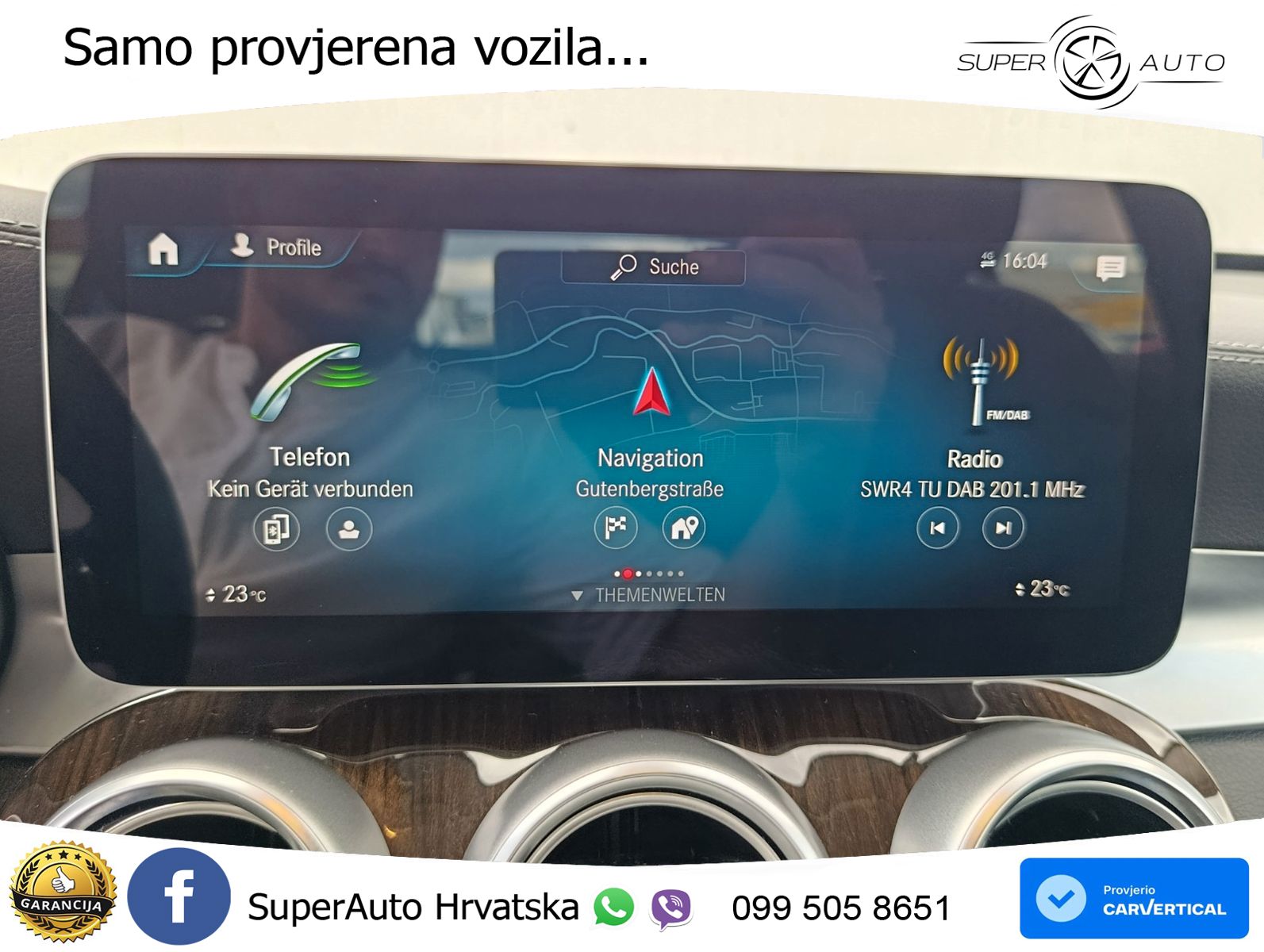 Mercedes GLC 220d (194 KS) 4MATIC G-TRONIC LED+GR SJED+ACC