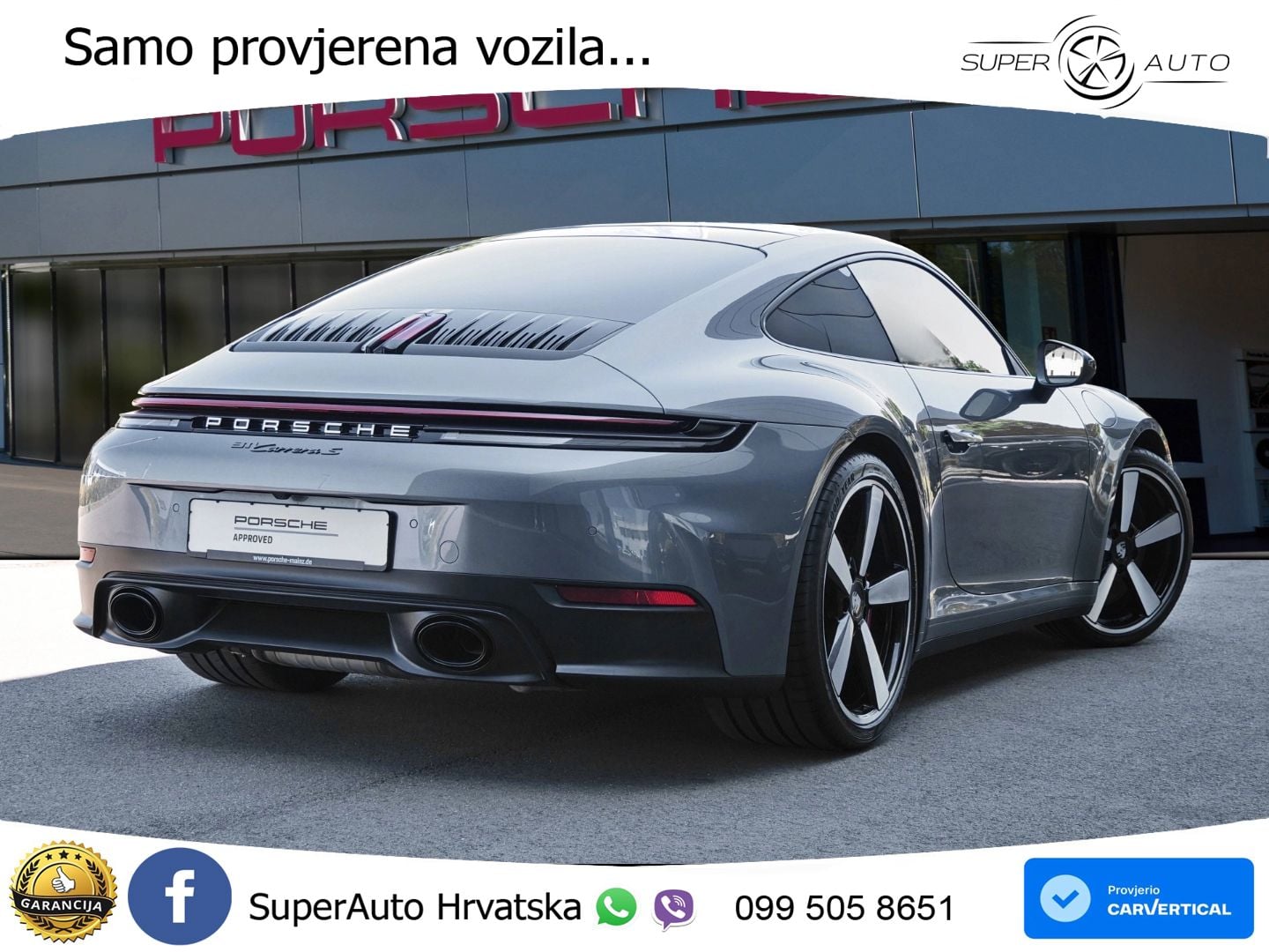 Porsche 911 Carrera GTS 3.0 (480 KS) PDK MATRIX+GR SJED+KAM