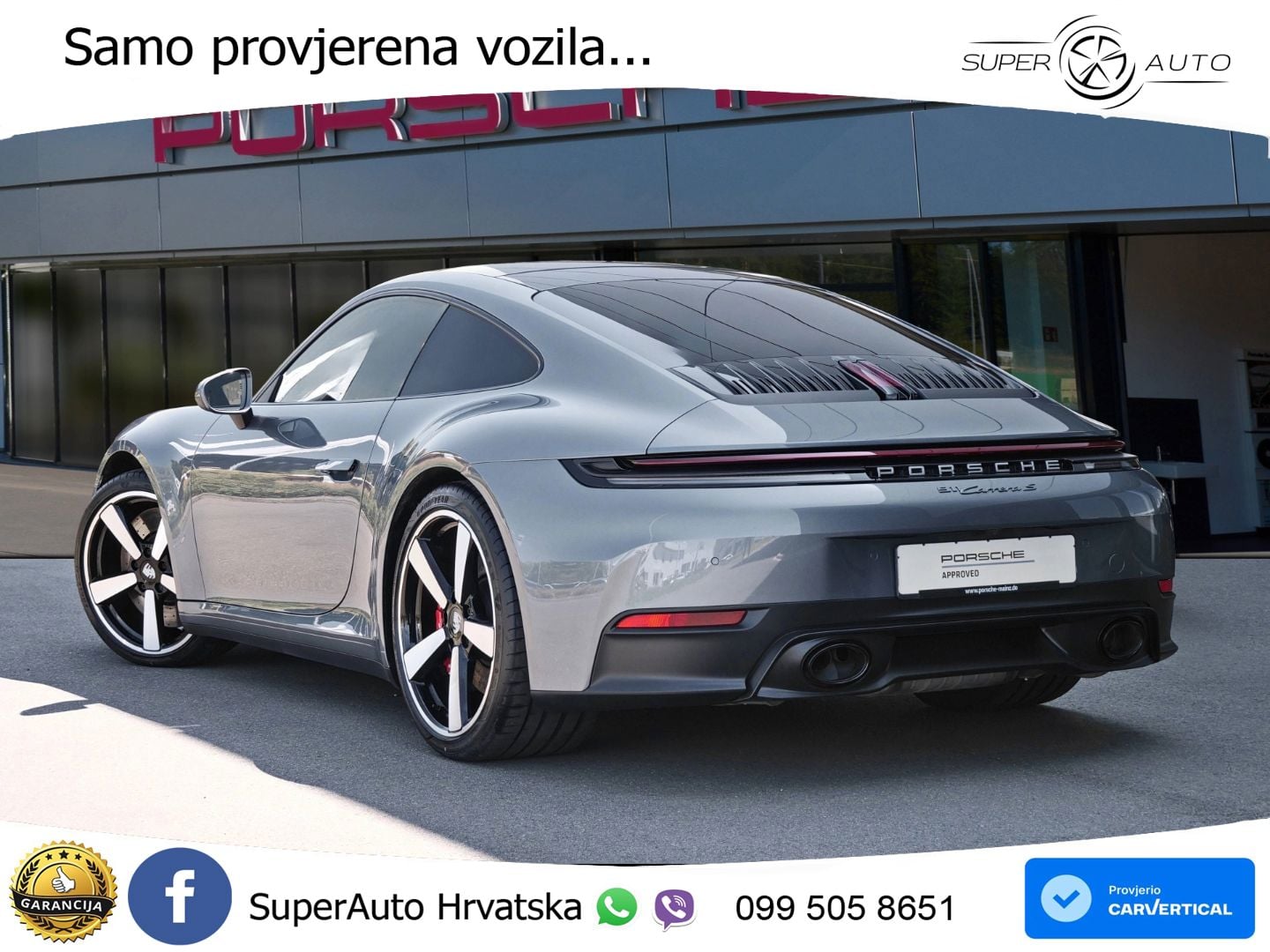 Porsche 911 Carrera GTS 3.0 (480 KS) PDK MATRIX+GR SJED+KAM