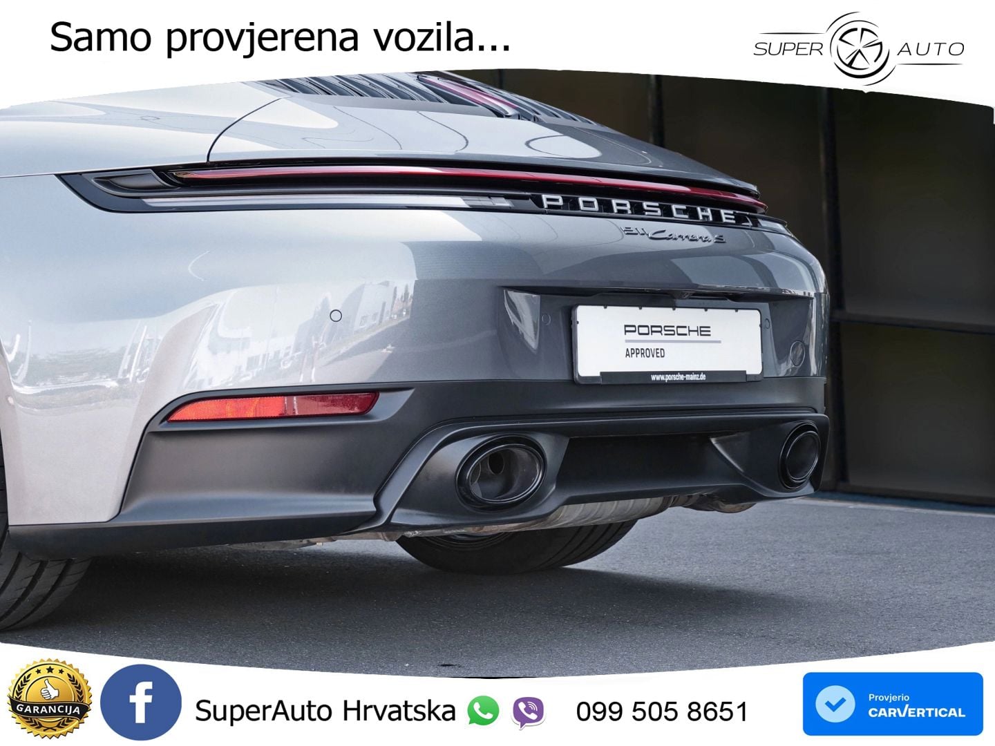 Porsche 911 Carrera GTS 3.0 (480 KS) PDK MATRIX+GR SJED+KAM