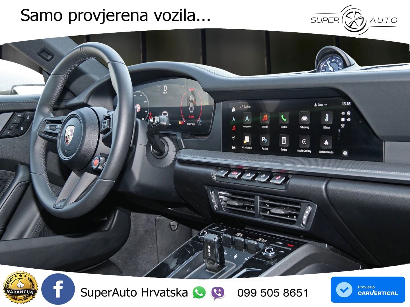 Porsche 911 Carrera GTS 3.0 (480 KS) PDK MATRIX+GR SJED+KAM
