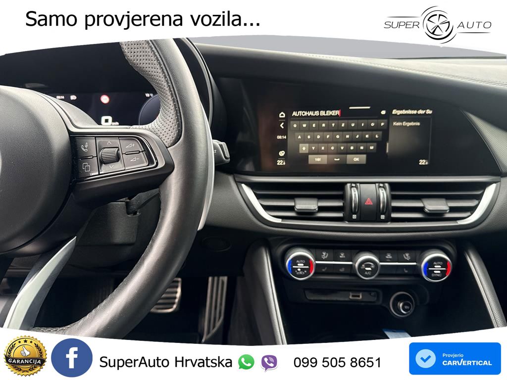 Alfa Romeo Giulia 2.0 Turbo (280 KS) Q4 Automatic LED+GR SJED+ACC
