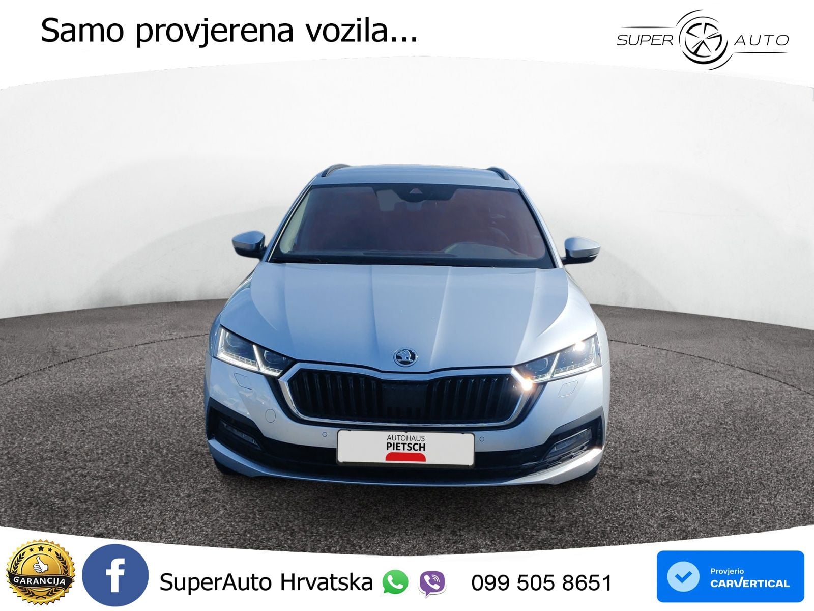 Škoda Octavia Combi 1.5 TSI (150 KS) LED+GR SJED+ACC