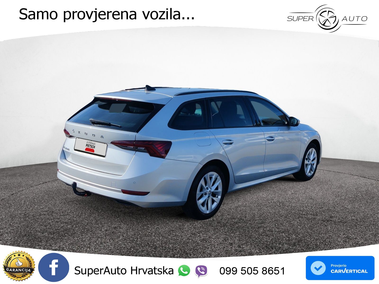 Škoda Octavia Combi 1.5 TSI (150 KS) LED+GR SJED+ACC