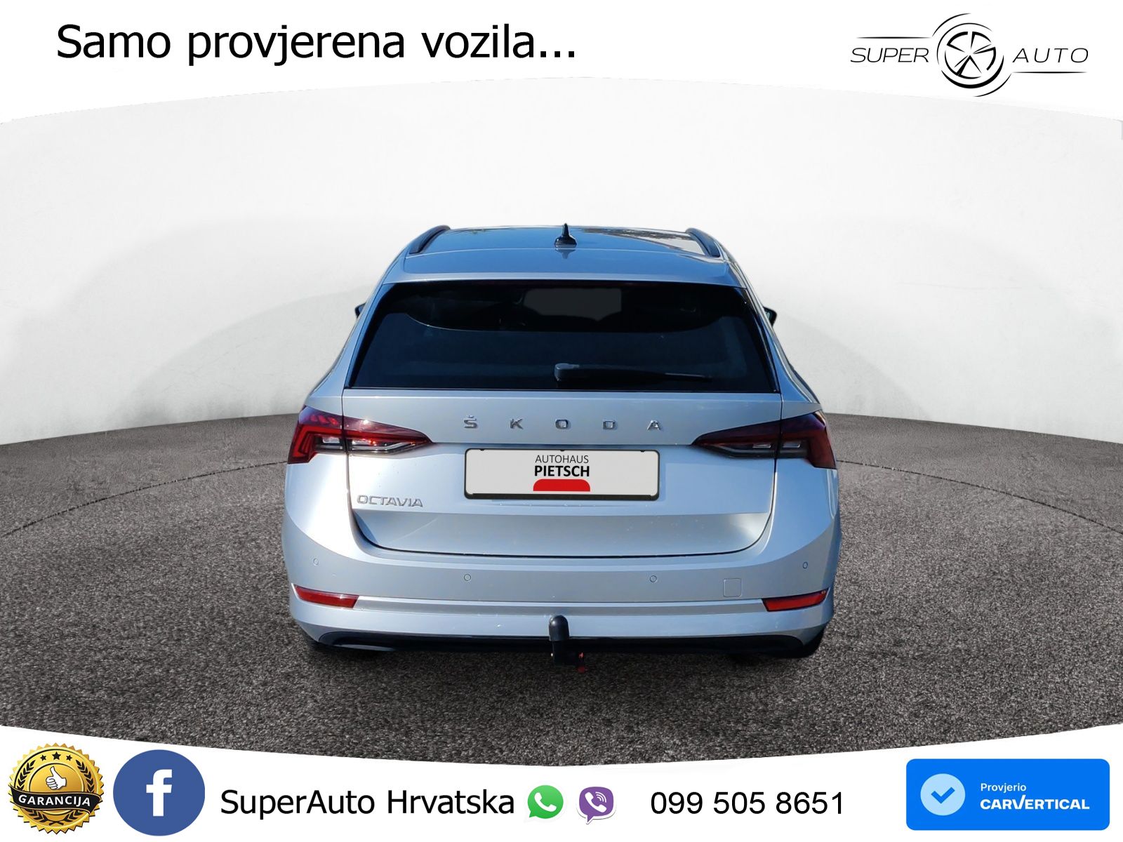 Škoda Octavia Combi 1.5 TSI (150 KS) LED+GR SJED+ACC
