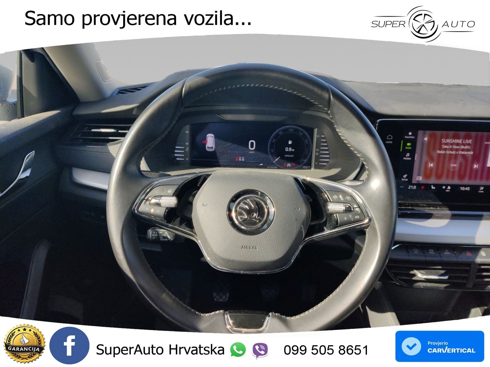 Škoda Octavia Combi 1.5 TSI (150 KS) LED+GR SJED+ACC