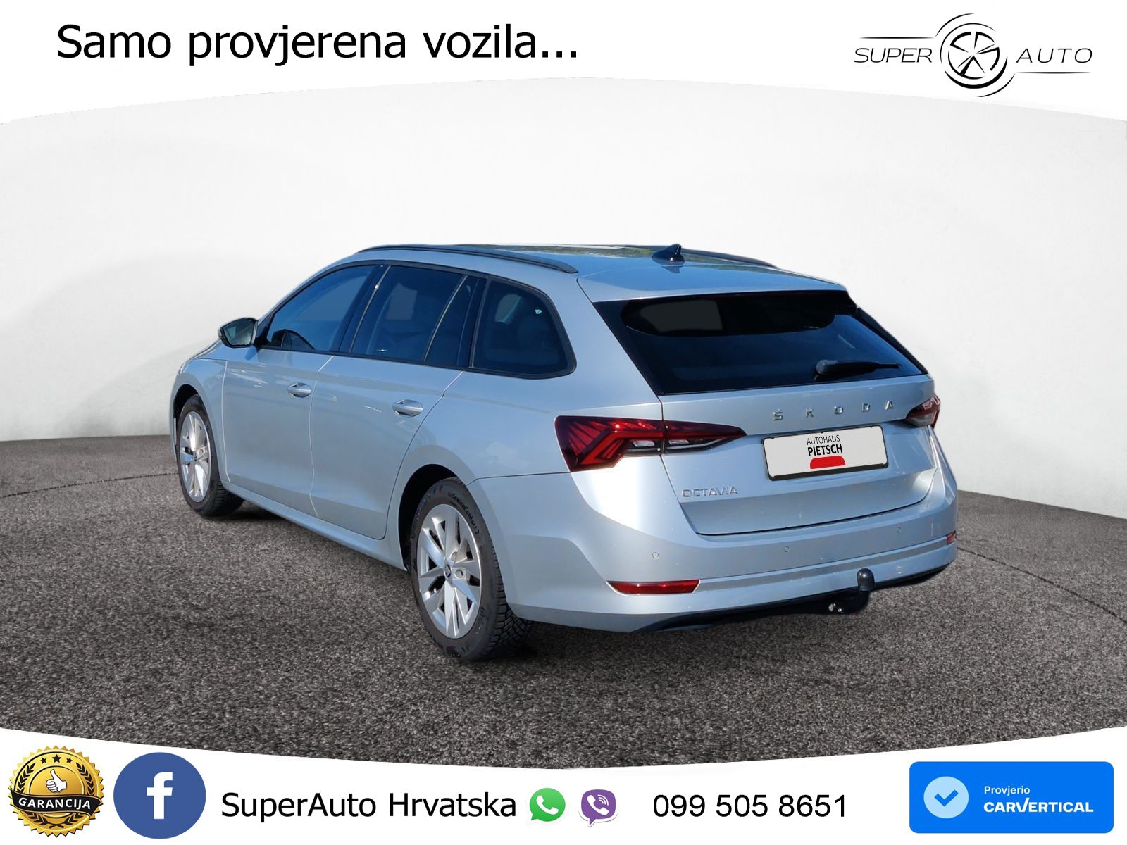 Škoda Octavia Combi 1.5 TSI (150 KS) LED+GR SJED+ACC