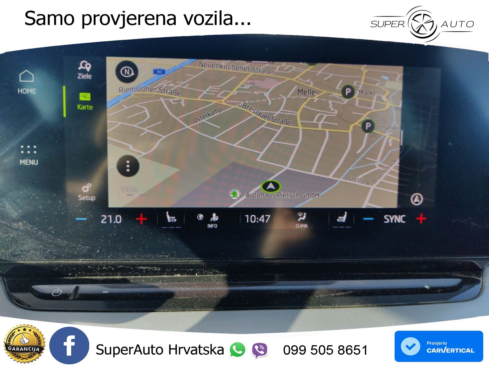 Škoda Octavia Combi 1.5 TSI (150 KS) LED+GR SJED+ACC